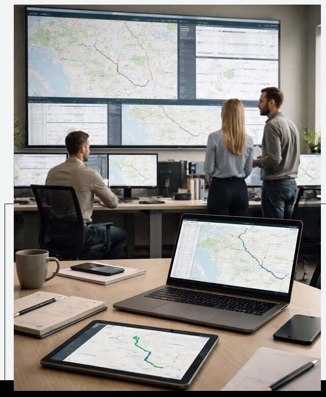 Трекинг грузов и Fleet Management, мониторинг автопарка в Сафонове