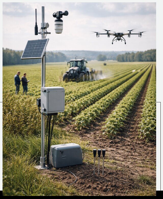 Разработка IoT мониторинга полей в Сафонове от 8711 р. | АвикейСфн